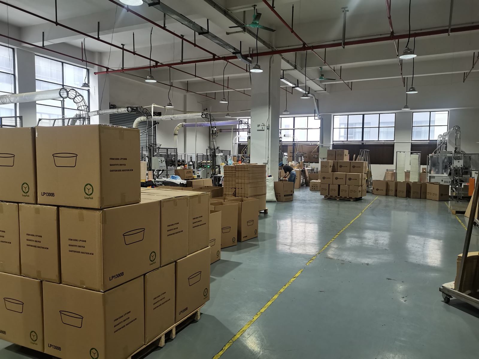 Paper food packaging manufacturing